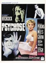 Affiche du film "Psychose"