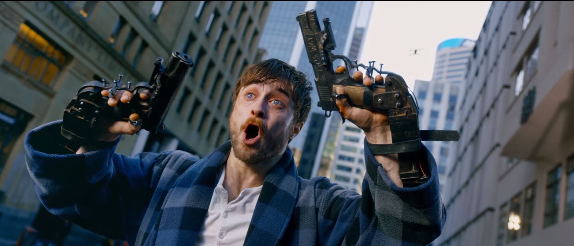 Daniel Radcliffe defends violence in Guns Akimbo | Metro News